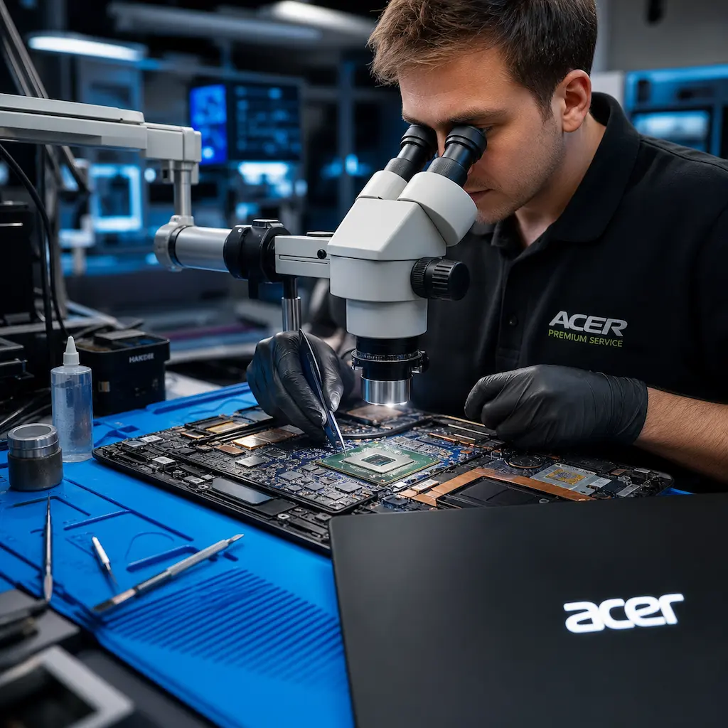 Замена видеокарты ноутбука Acer в Магнитогорске