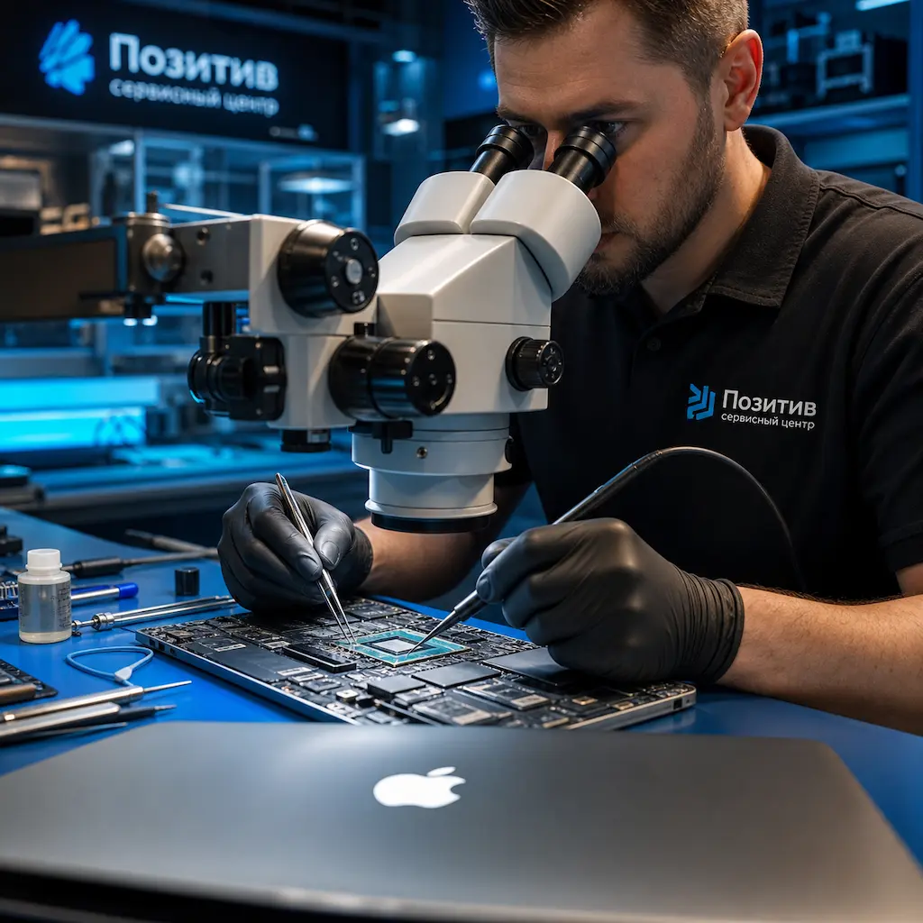Замена видеокарты Apple MacBook в Магнитогорске