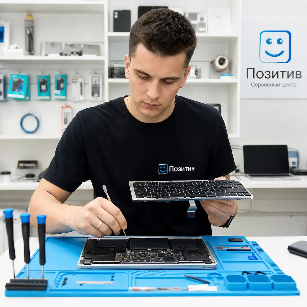 заменить клавиатуру на Apple Macbook в Магнитогорске