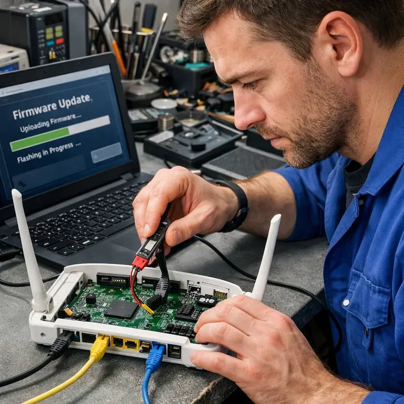 Обновление прошивки роутера в Магнитогорске