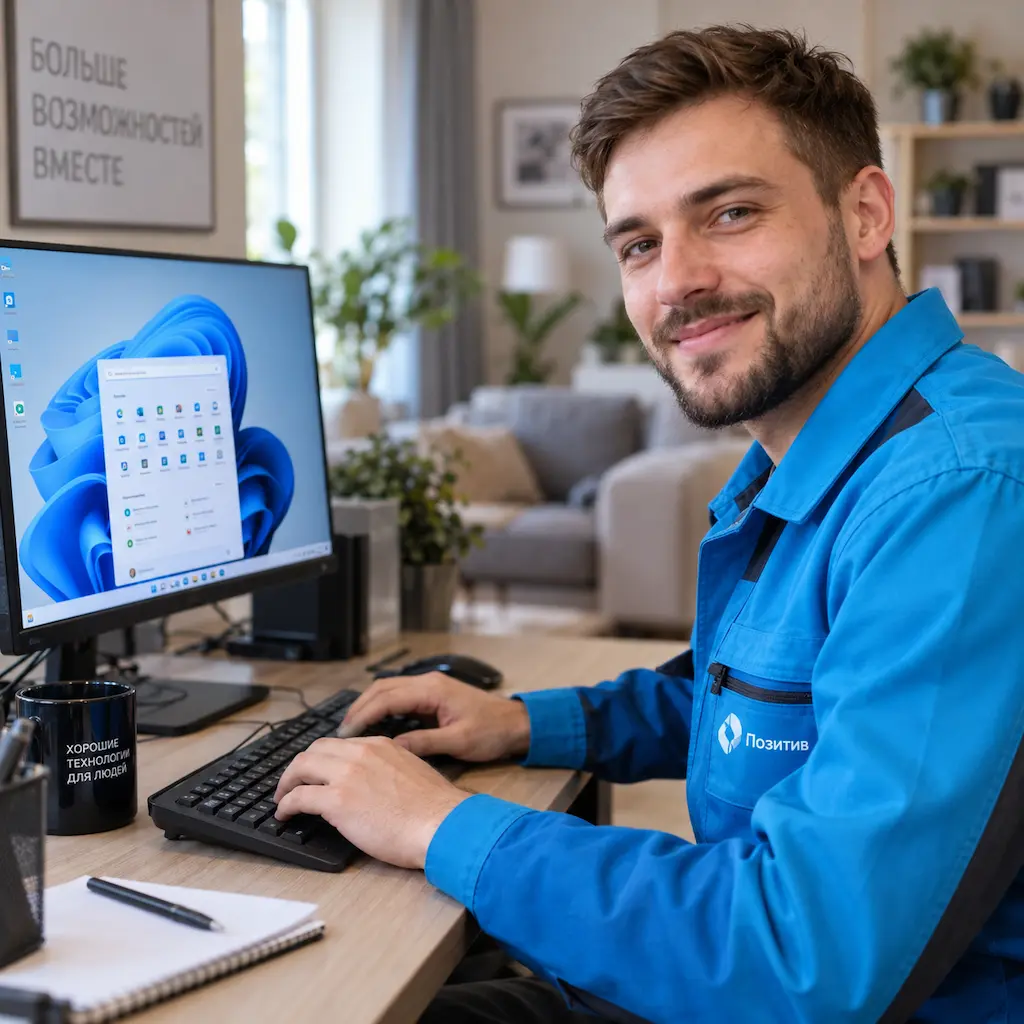 Настройка Windows в Магнитогорске на дому