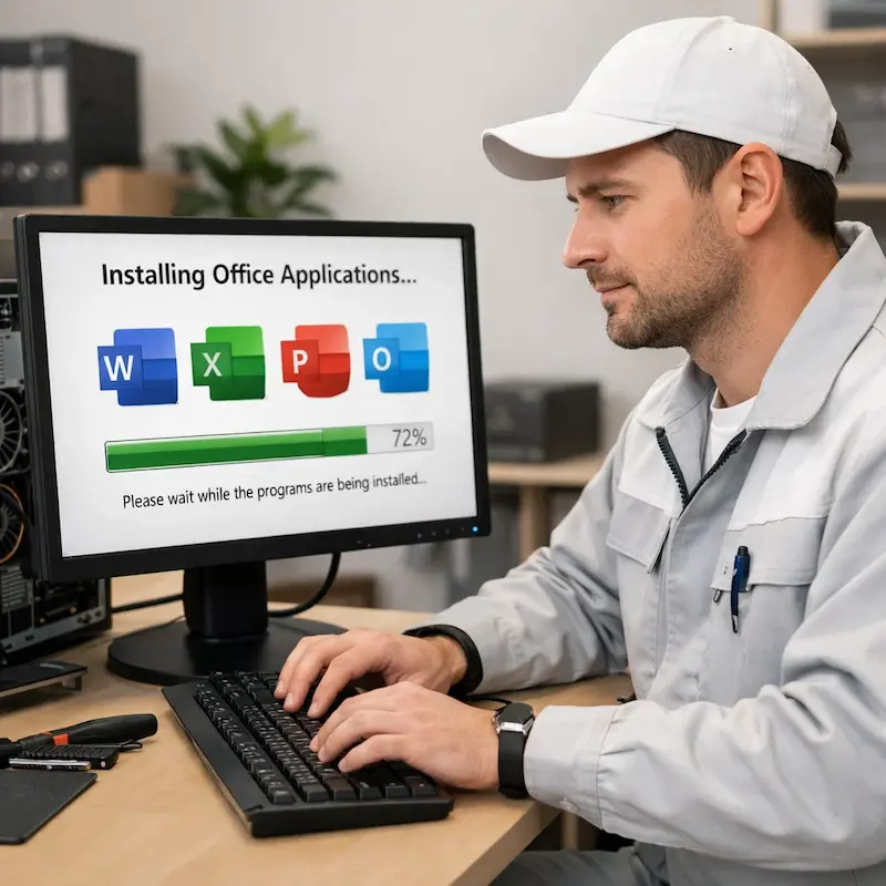 установка офисных программ на компьютер в Магнитогорске