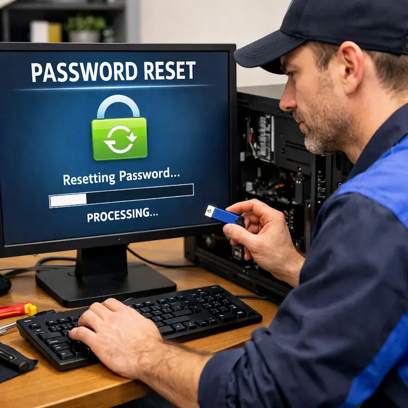 Удаление пароля на компьютере в Магнитогорске