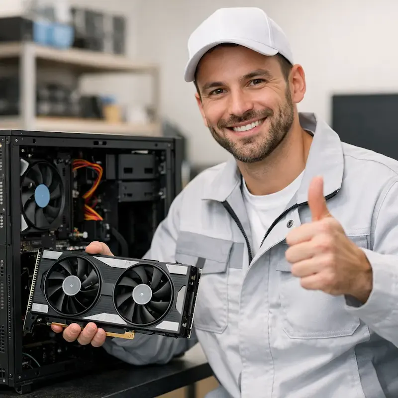 установка видеокарты на ПК в Магнитогорске