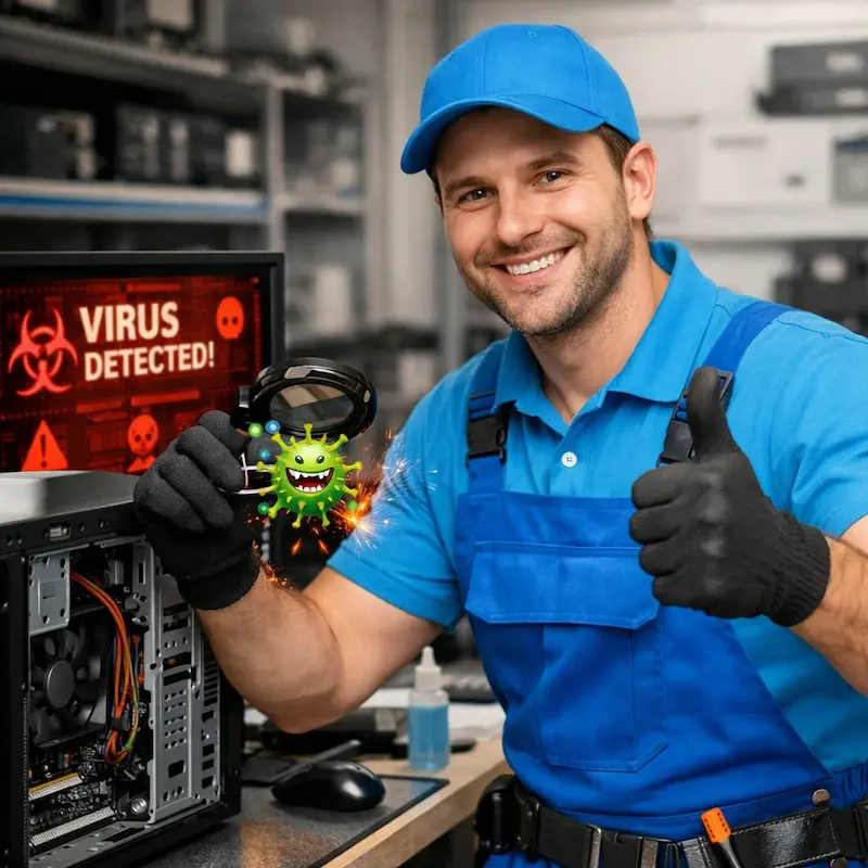 Удаление вирусов с компьютера в Магнитогорске